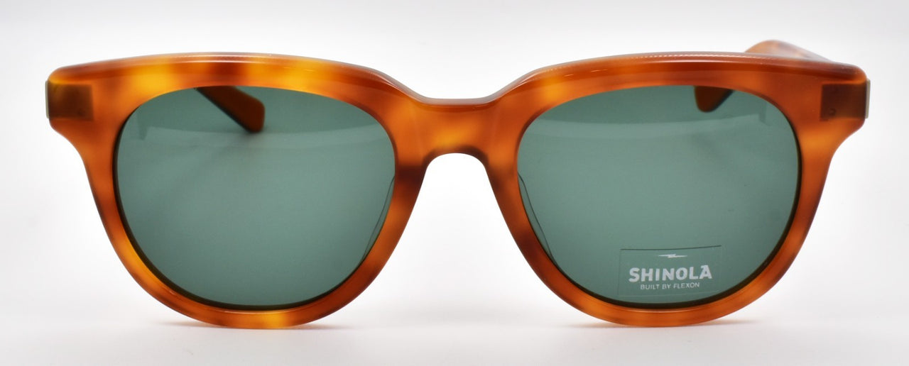 Shinola by Flexon SH1501S 243 Sunglasses 51-20-145 Honey Tortoise / Green