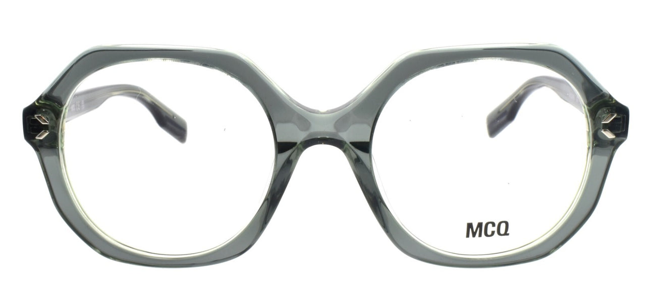 McQ Alexander McQueen MQ0389O 008 Women's Eyeglasses Frames 51-20-140 Green