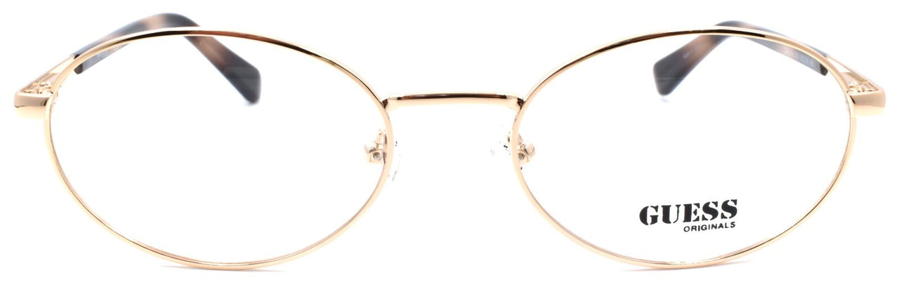 GUESS GU8239 032 Eyeglasses Frames Oval 55-19-140 Pale Gold