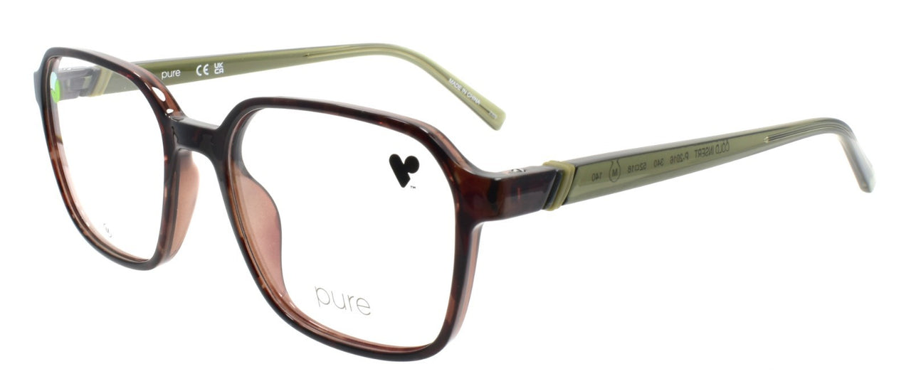 Airlock P-2016 340 Men's Eyeglasses Frames 52-18-140 Olive Tortoise