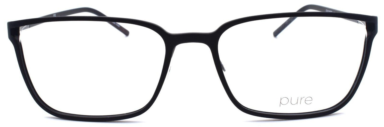 Marchon Airlock 2002 002 Men's Eyeglasses Frames 55-17-145 Matte Black