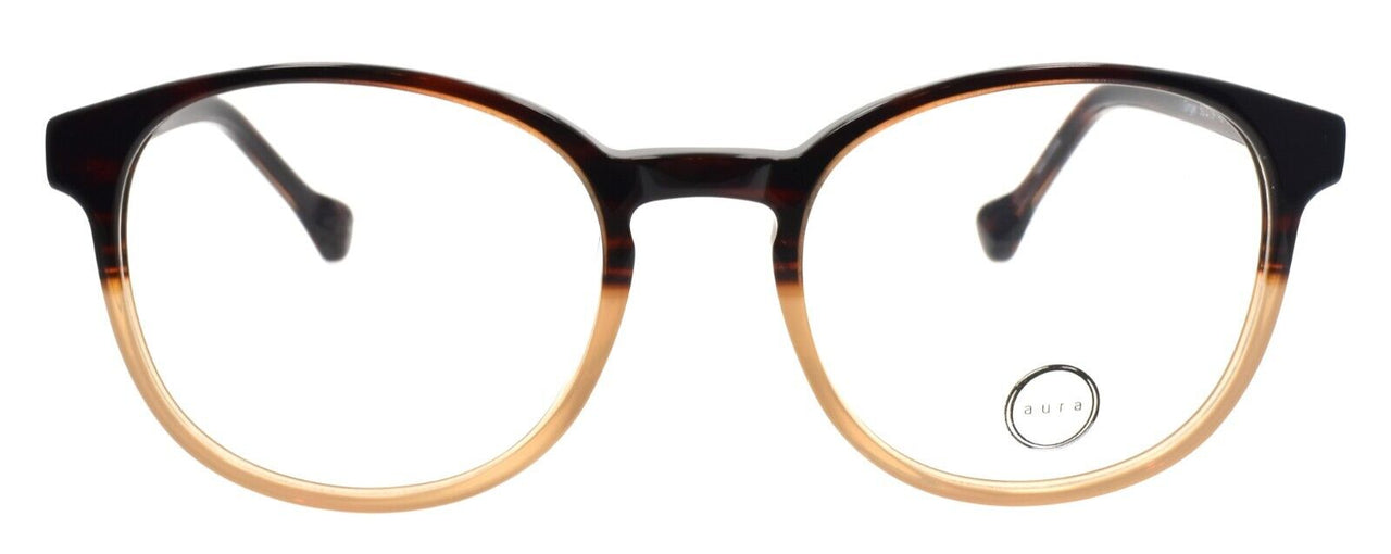 Aura Eyewear Ginger BRN Women's Eyeglasses Frames 50-19-140 Brown Fade