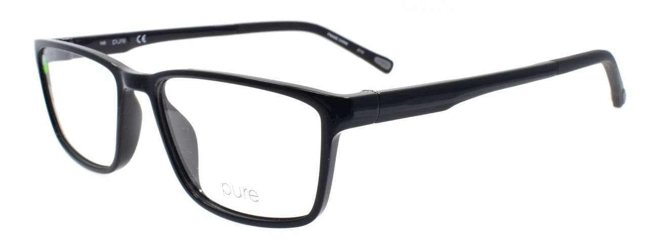Airlock P-2013 001 Pure Men's Eyeglasses Frames 56-17-145 Black