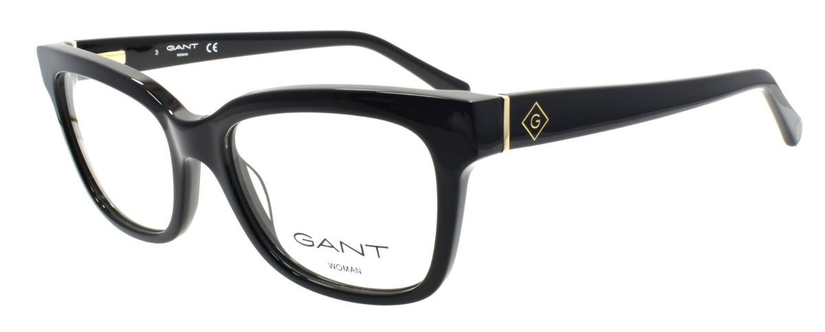 GANT GA4140 001 Women's Eyeglasses Frames Cat Eye 52-17-140 Black