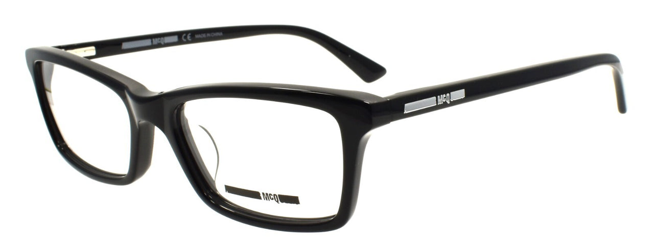 McQ Alexander McQueen MQ0113OP 001 Women's Eyeglasses Frames 52-17-140 Black
