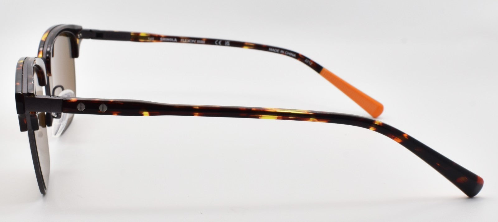 Shinola by Flexon SH2300S 242 Men's Sunglasses 52-19-145 Dark Amber Tortoise2