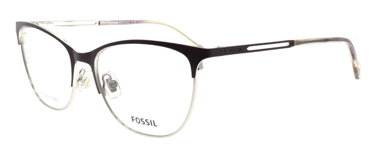 Fossil FOS 7134/G Q7O Women's Eyeglasses Frames 53-17-140 Mauve Grey