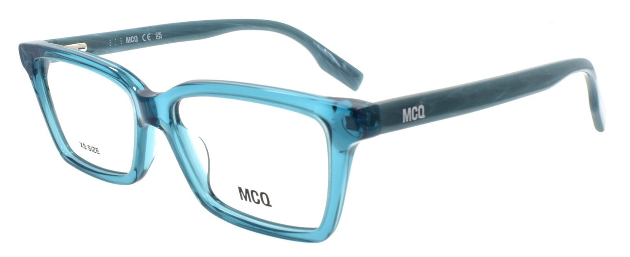 McQ Alexander McQueen MQ0307O 004 Eyeglasses Frames XS 51-14-140 Blue
