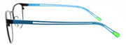 Airlock Pure P-4014 008 Eyeglasses Frames Titanium 50-19-145 Matte Black / Blue2
