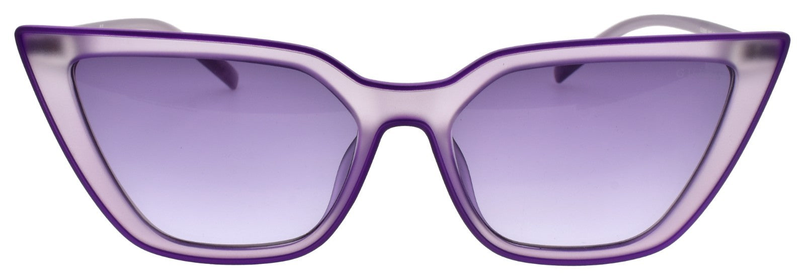GUESS GU3062 81Z Women's Sunglasses Cat Eye Matte Purple / Purple Gradient1