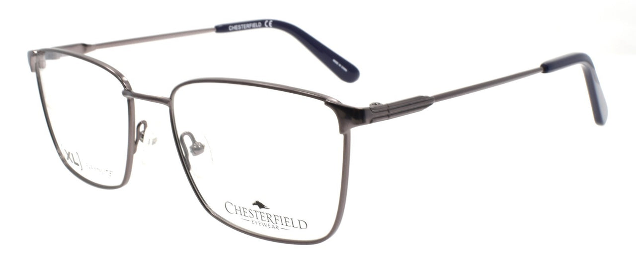 Chesterfield CH95 XL YB7 Men's Eyeglasses Frames 55-18-145 Memory Metal Silver