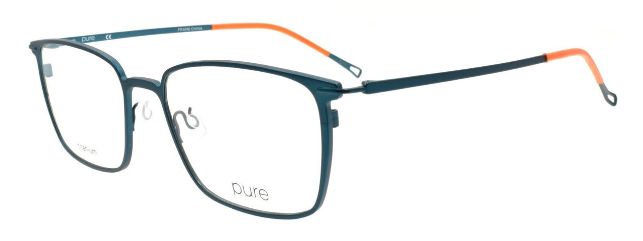 Airlock Pure P-4009 320 Men's Eyeglasses Frames Titanium 54-18-140 Matte Teal