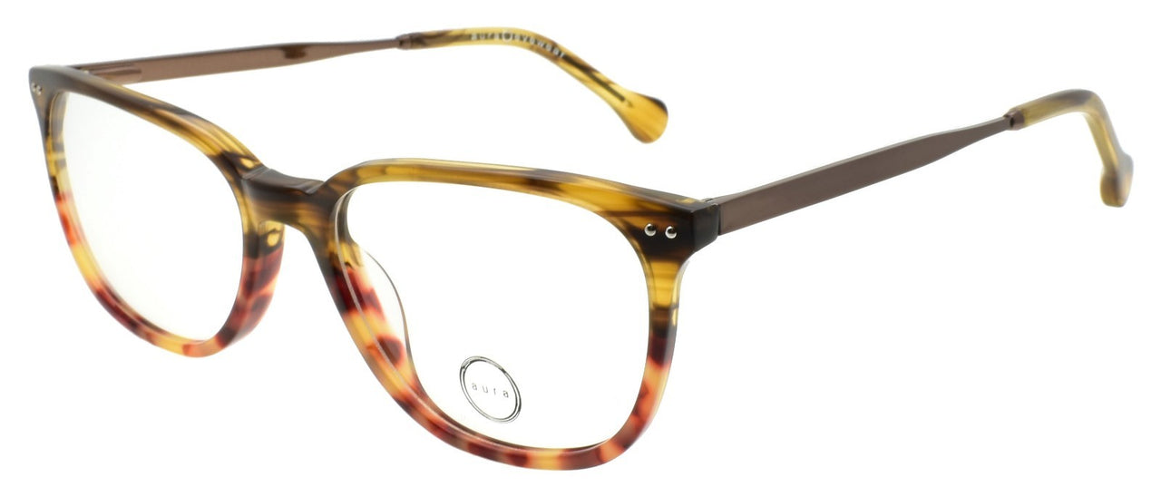 Aura Eyewear Dahlia BLD Women's Eyeglasses Frames 54-17-145 Blonde Horn