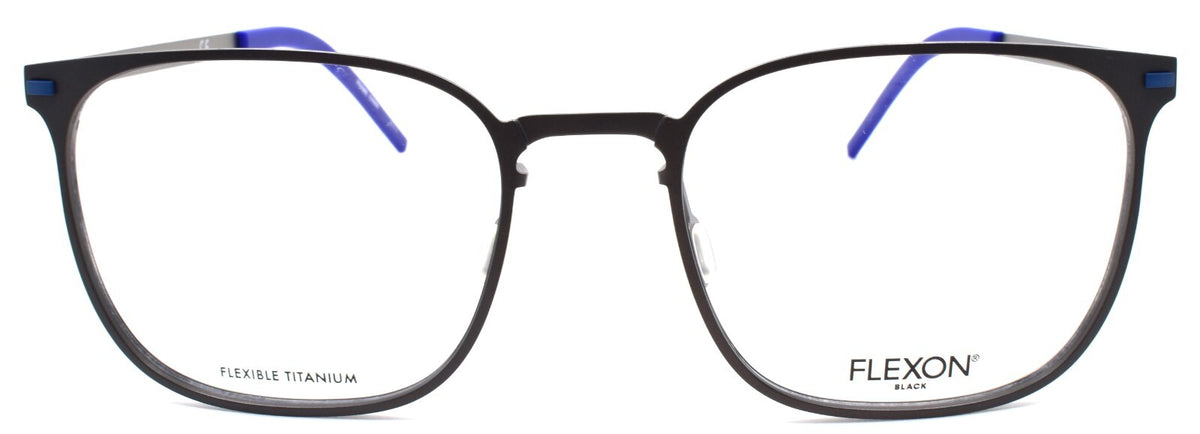Flexon B2029 034 Men's Eyeglasses Dark Gunmetal 53-20-145 Flexible Titanium