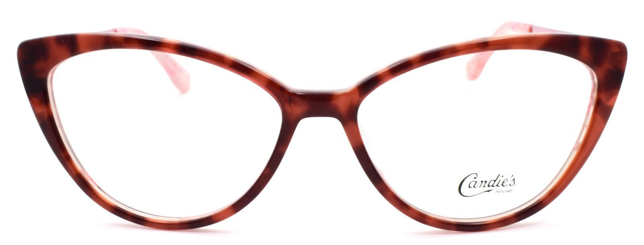 Candie's CA0169 074 Women's Eyeglasses Frames Cat Eye 53-14-140 Pink / Havana