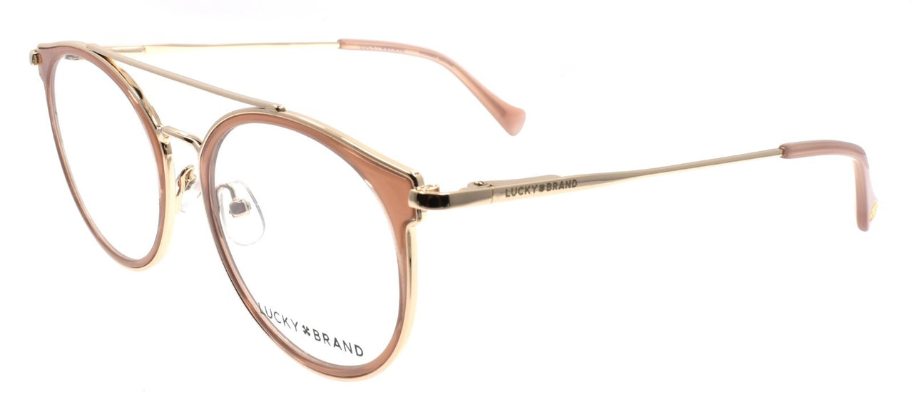 LUCKY BRAND D117 Women's Eyeglasses Frames Aviator 51-19-140 Beige