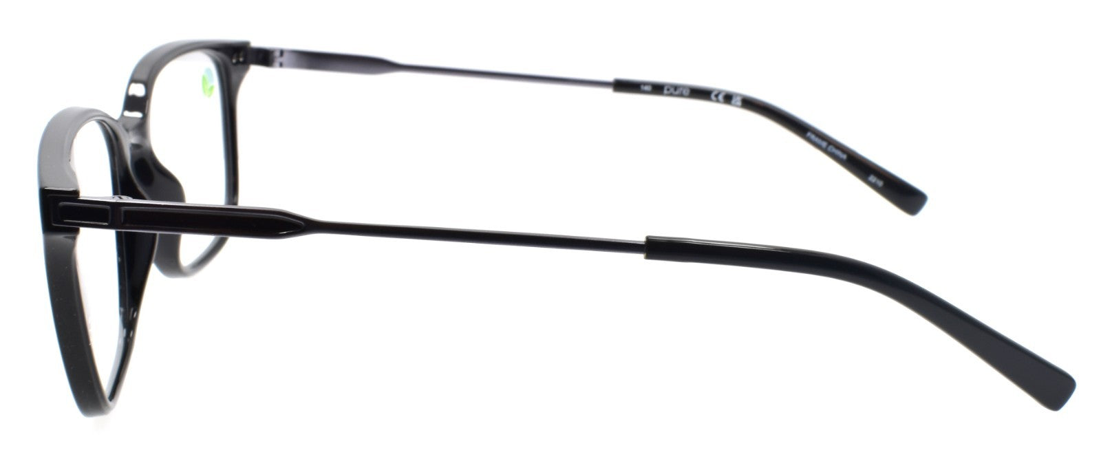 Airlock P-3018 001 Pure Women's Eyeglasses Frames 54-17-140 Black2