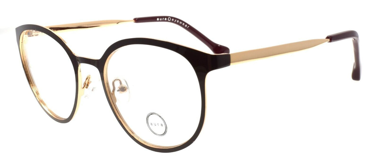 Aura Eyewear Melrose Women's Eyeglasses Frames 50-19-140 Burgundy