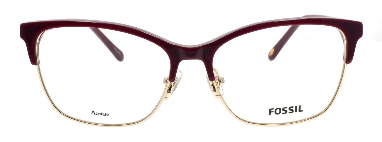 Fossil FOS 7107 JMJ Women's Eyeglasses Frames 53-15-140 Raspberry