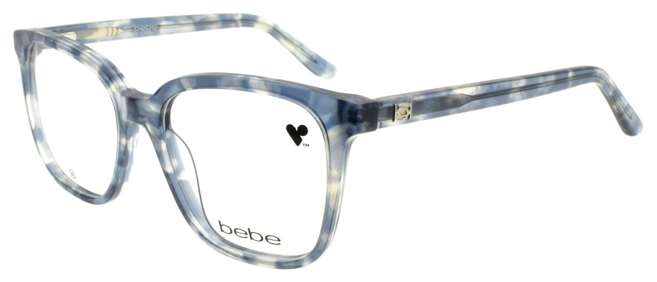 Bebe BB5217 400 Women's Eyeglasses Frames Acetate 52-17-140 Teal Shimmer