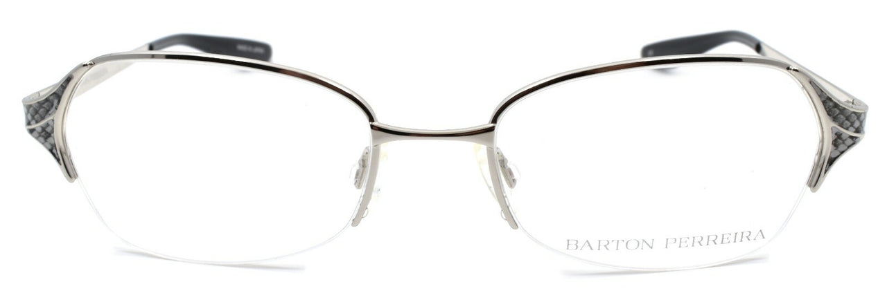Barton Perreira Valera Women's Eyeglasses Frames 50-18-135 Snake / Silver