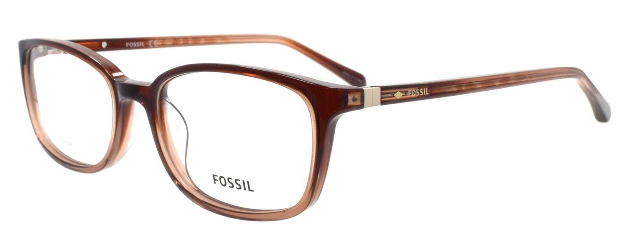 Fossil FOS 7114 09Q Women's Eyeglasses Frames 55-17-140 Brown