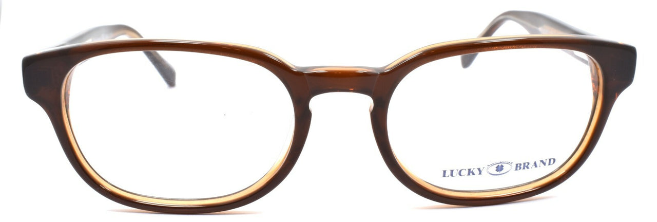 LUCKY BRAND Dynamo Kids Unisex Eyeglasses Frames 45-16-130 Brown