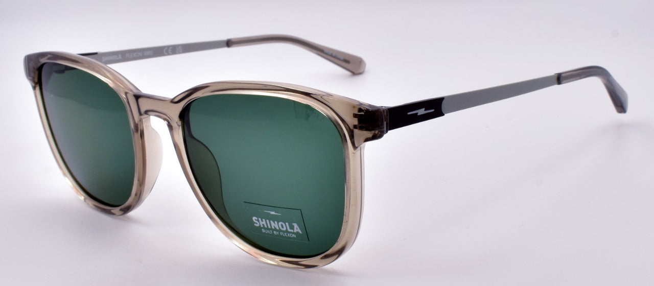 Shinola by Flexon SH3701S 278 Sunglasses 52-19-145 Crystal Fog / Green