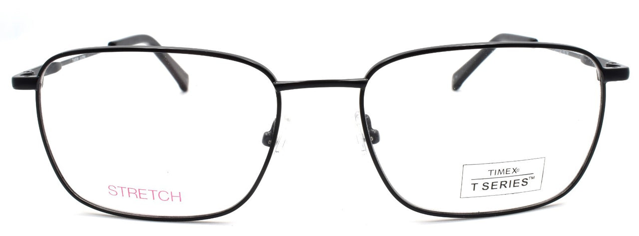 Timex 5:47 PM Men's Eyeglasses Frames Large Flexible 57-18-150 Black
