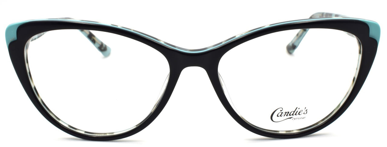 Candie's CA0189 001 Women's Eyeglasses Frames Cat Eye 53-15-140 Black