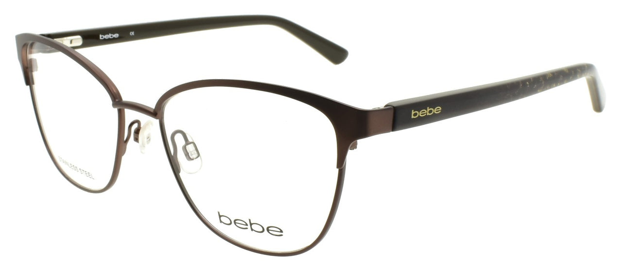 Bebe BB5202 200 Women's Eyeglasses Frames 53-16-140 Topaz Brown