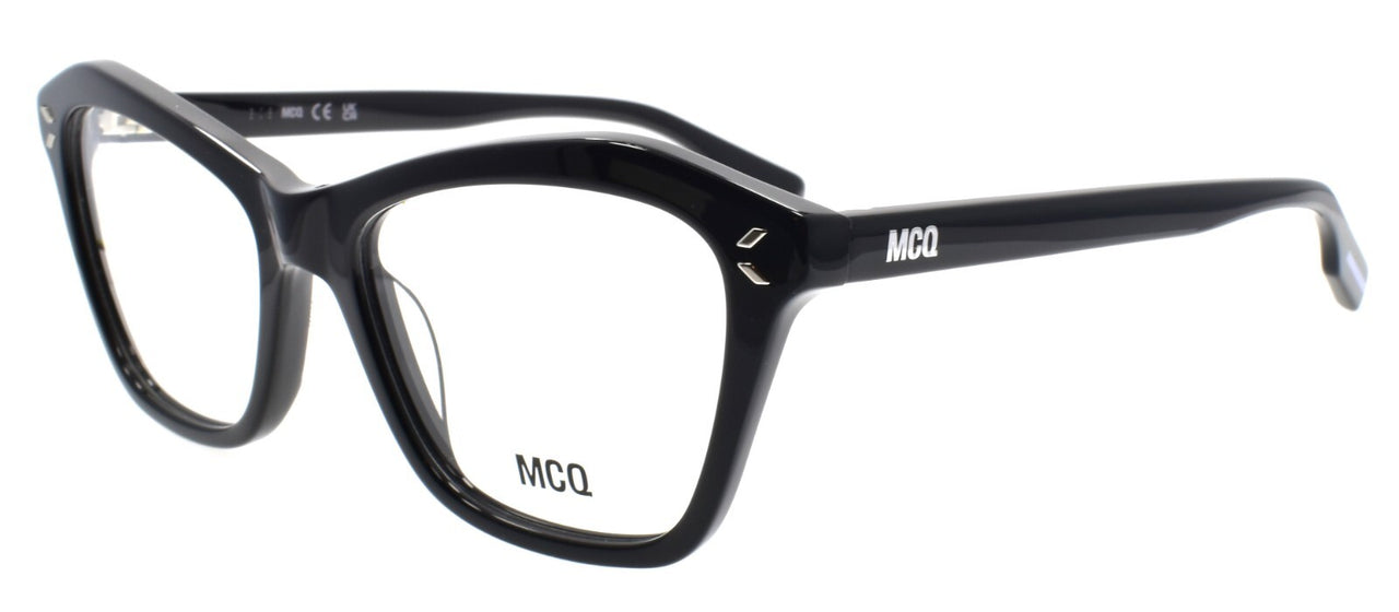 McQ Alexander McQueen MQ0388O 005 Women's Eyeglasses Frames 52-17-140 Black