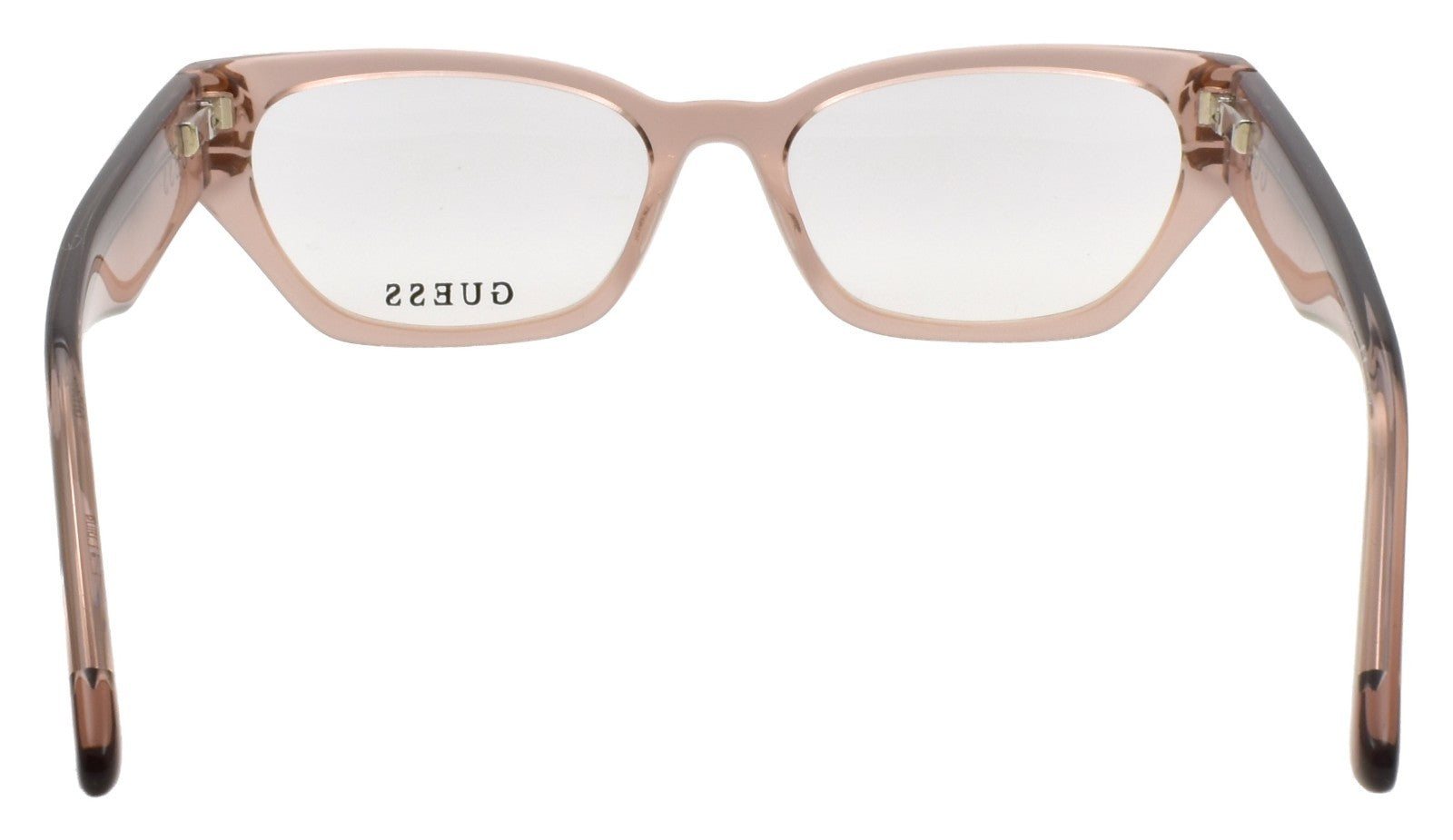GUESS GU2967 057 Women's Eyeglasses Frames Cat Eye 51-16-145 Beige Crystal3