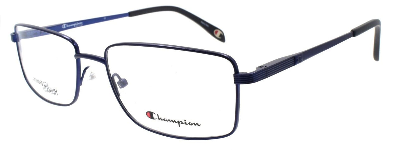 Champion CU4021 C02 Men's Eyeglasses Frames Titanium Large 59-19-150 Navy