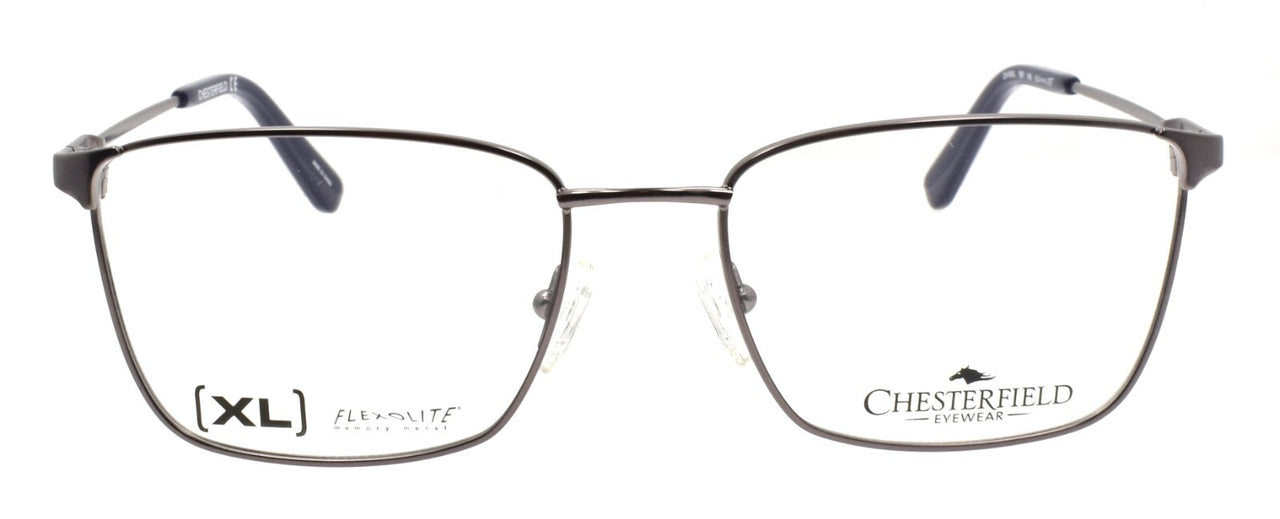 Chesterfield CH95 XL YB7 Men's Eyeglasses Frames 55-18-145 Memory Metal Silver