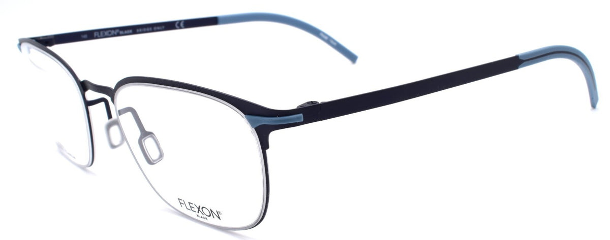 Flexon B2007 412 Men's Eyeglasses Frames Navy 50-19-145 Flexible Titanium