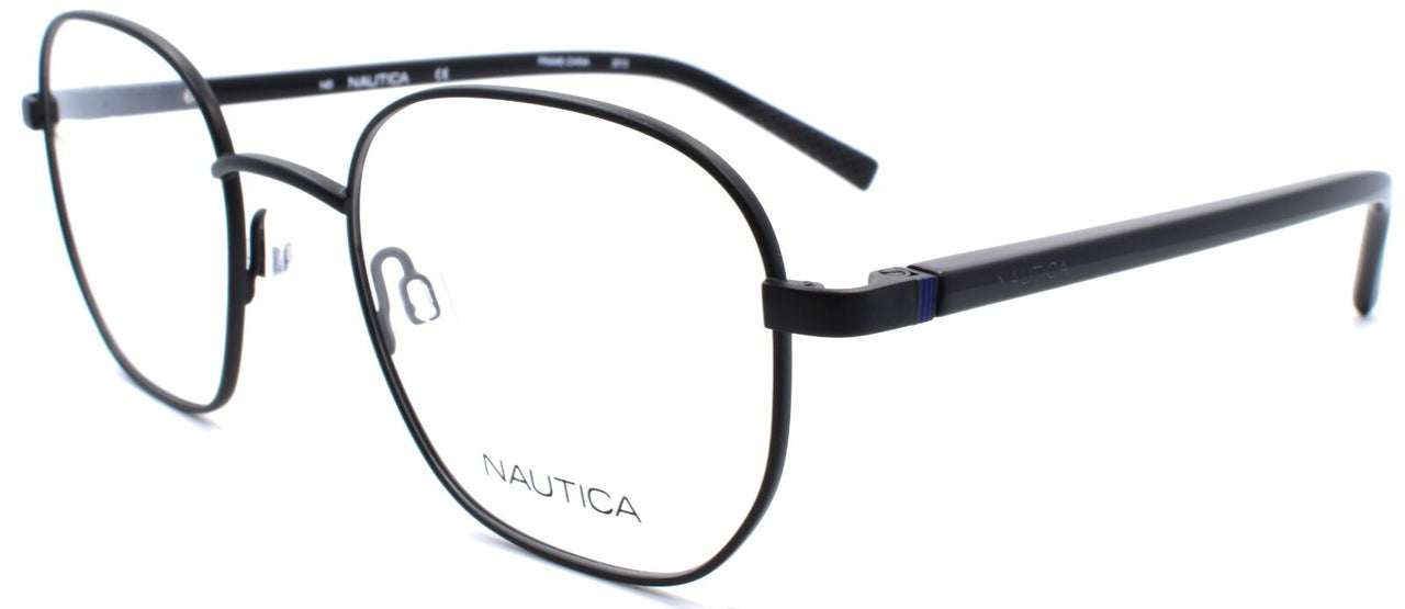 Nautica N7313 005 Men's Eyeglasses Frames 49-20-140 Satin Black