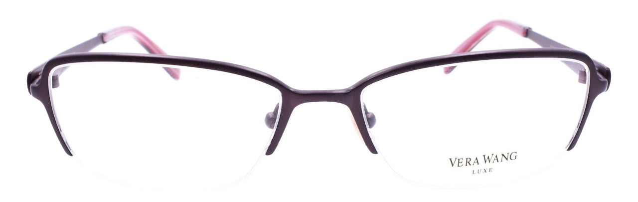 Vera Wang Sumptuous BH Women's Eyeglasses Half-rim 51-16-132 Blush w/ Crystals