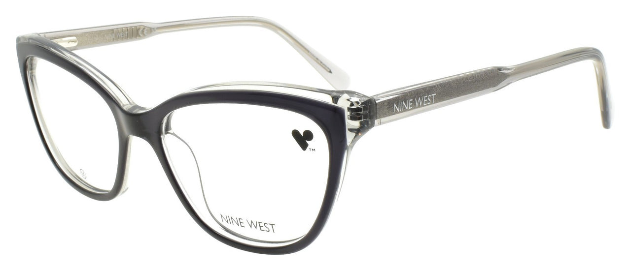 Nine West NW5219 016 Women's Eyeglasses Frames Acetate 52-16-140 Grey / Smoke