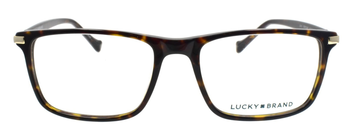 LUCKY BRAND D412 Men's Eyeglasses Frames 55-18-145 Brown Tortoise