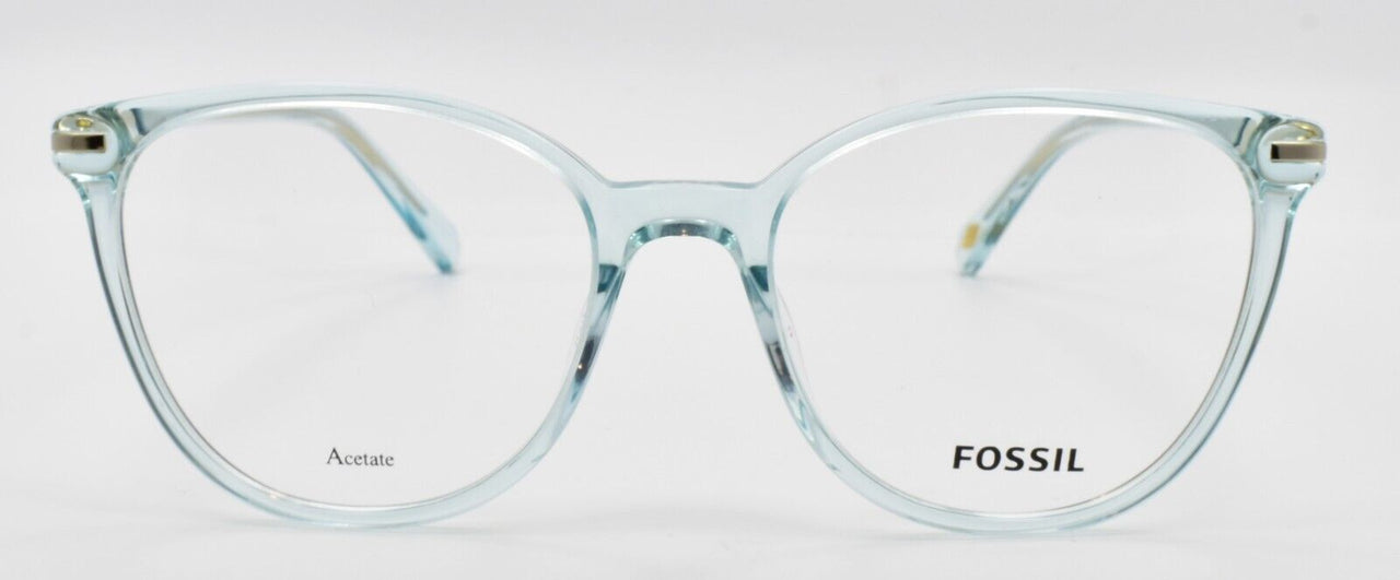 Fossil FOS 7106 QT4 Women's Eyeglasses Frames 51-17-140 Crystal Turquoise