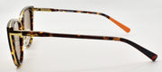 Shinola by Flexon SH2700S 242 Women's Sunglasses 55-16-140 Dark Amber Tortoise2