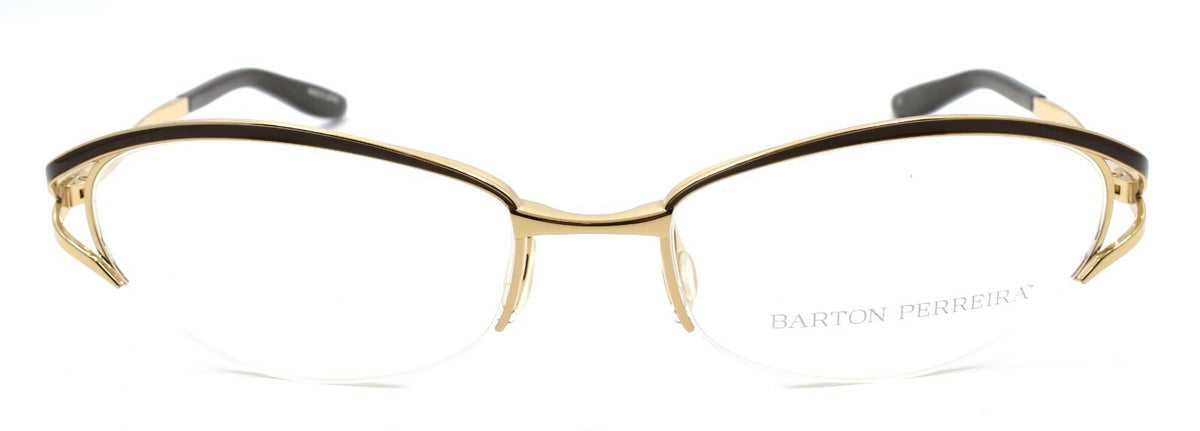 Barton Perreira Eliza Women's Eyeglasses Frames 53-17-125 Foxy Brown / Gold