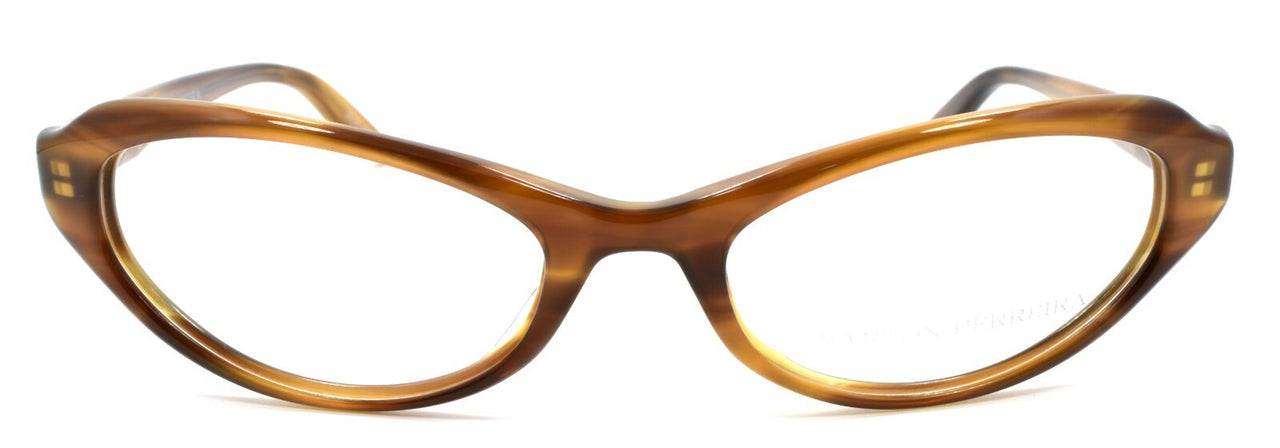 Barton Perreira Lolita Women's Glasses Frames Cat Eye 52-18-133 Umber Tortoise
