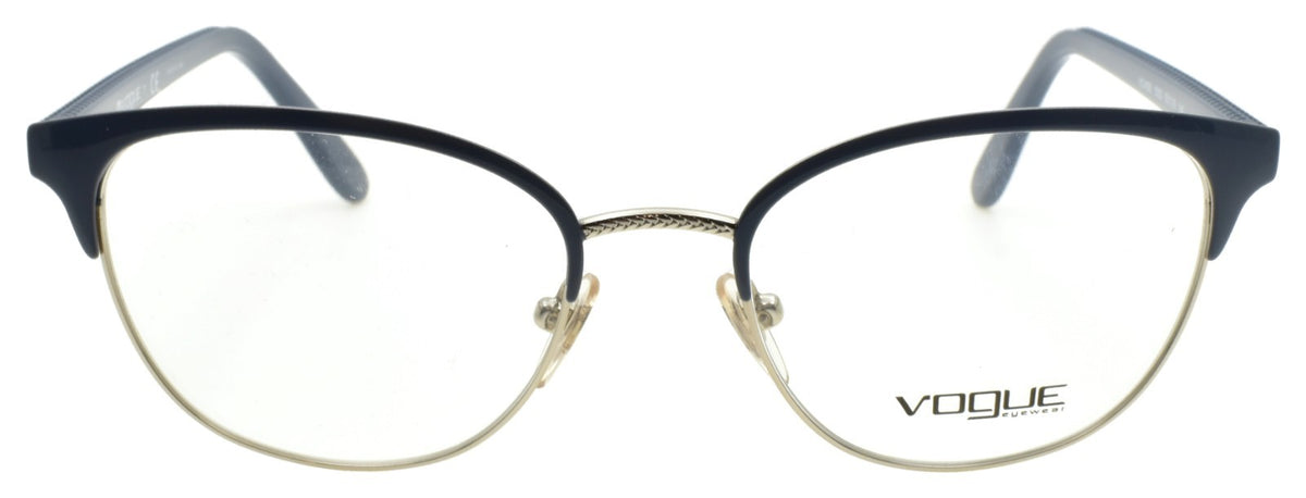 Vogue VO 4088 5082 Women's Eyeglasses Frames 50-18-140 Slate Blue / Silver