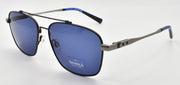 Shinola by Flexon SH2100S 071 Aviator Sunglasses 57-15-145 Satin Gunmetal Silver0