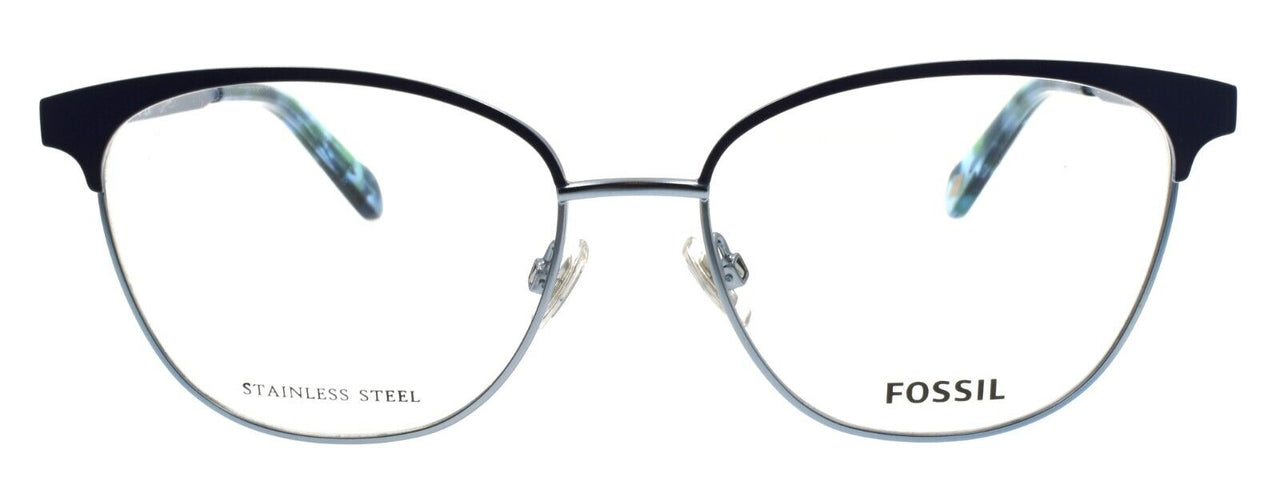 Fossil FOS 7149/G FLL Women's Eyeglasses Frames 53-16-140 Matte Blue