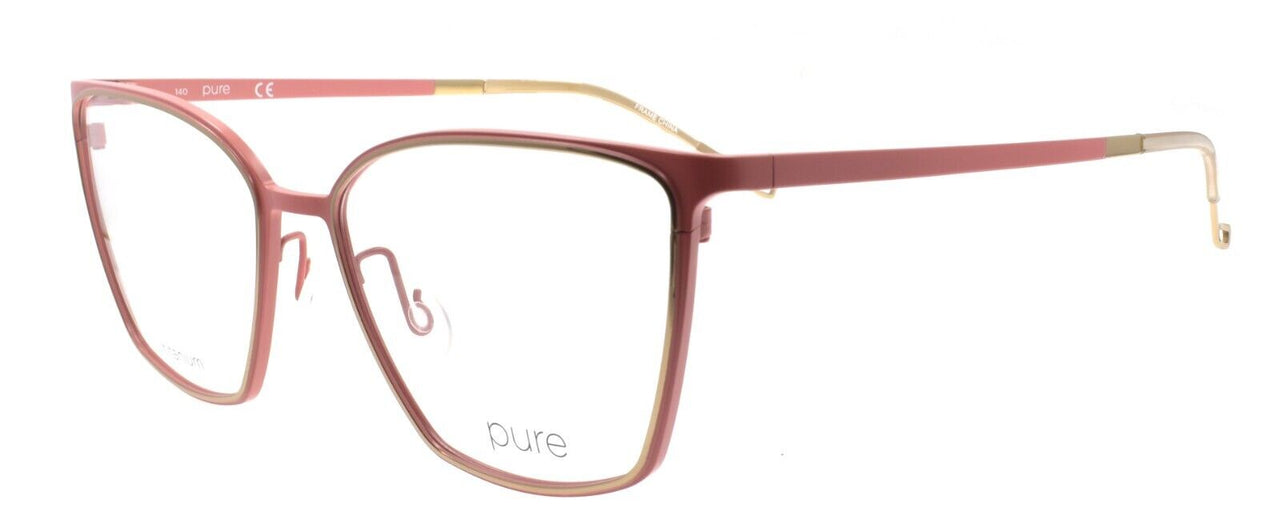 Airlock Pure P-5011 660 Women's Glasses Cat-Eye Titanium 54-16-140 Matte Blush