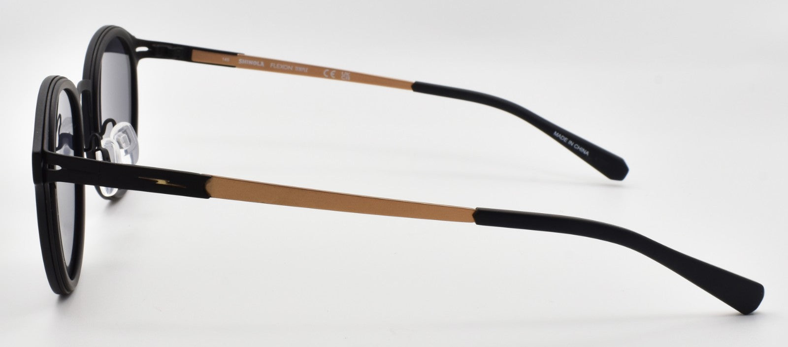 Shinola by Flexon SH3700S 001 Sunglasses 50-22-145 Matte Black / Gray2