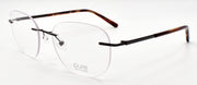 Airlock Prosper 203 210 Men's Eyeglasses Frames Rimless 53-18-140 Brown0